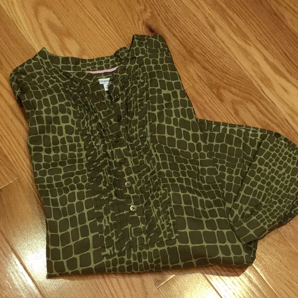 Isaac Mizrahi Live 2x elbow sleeve tunic
